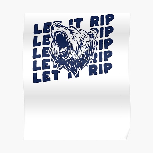 The Bear- Let It Rip trending tv show design  Poster RB2709 product Offical the bear Merch