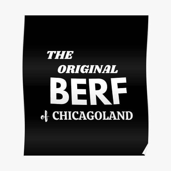 The Bear show "The Berf" Poster RB2709 product Offical the bear Merch