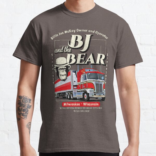 BJ and The Bear Trucking Company Classic T-Shirt RB2709 product Offical the bear Merch
