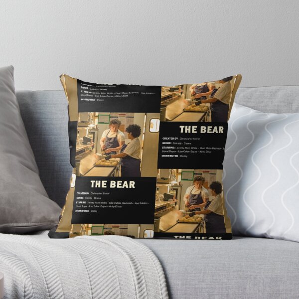 The Bear 2022 Throw Pillow RB2709 product Offical the bear Merch