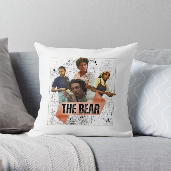 The Bear TV show  Throw Pillow RB2709 product Offical the bear Merch
