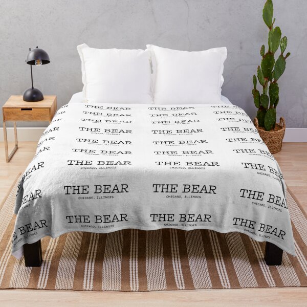 The Bear TV Show Restaurant Logo T-Shirt Throw Blanket RB2709 product Offical the bear Merch