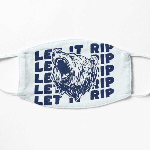 The Bear- Let It Rip trending tv show design Flat Mask RB2709 product Offical the bear Merch
